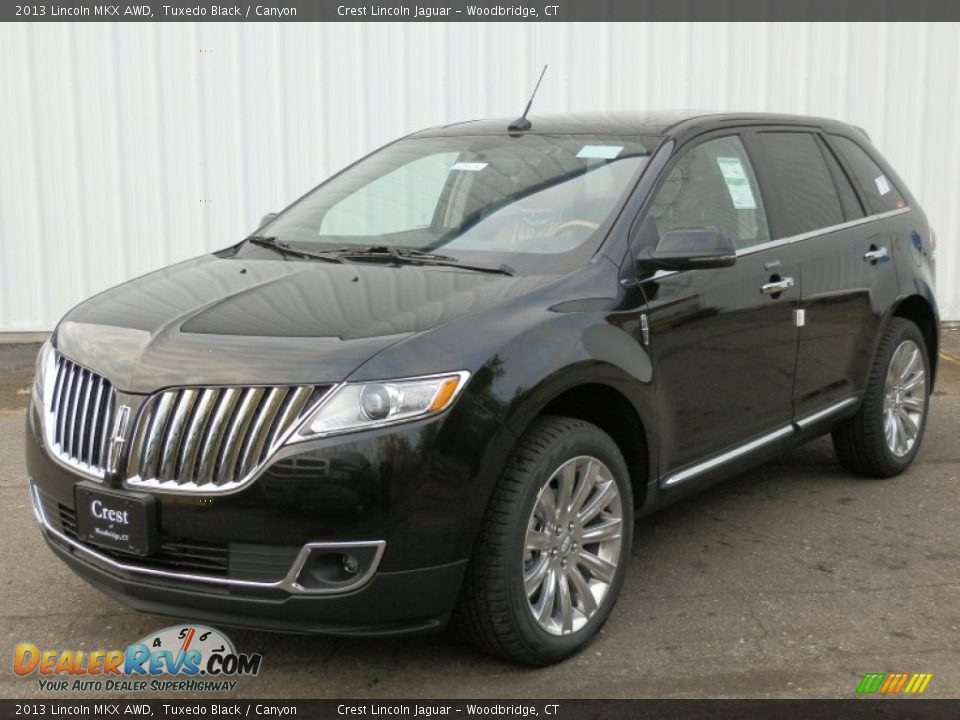 2013 Lincoln MKX AWD Tuxedo Black / Canyon Photo #1