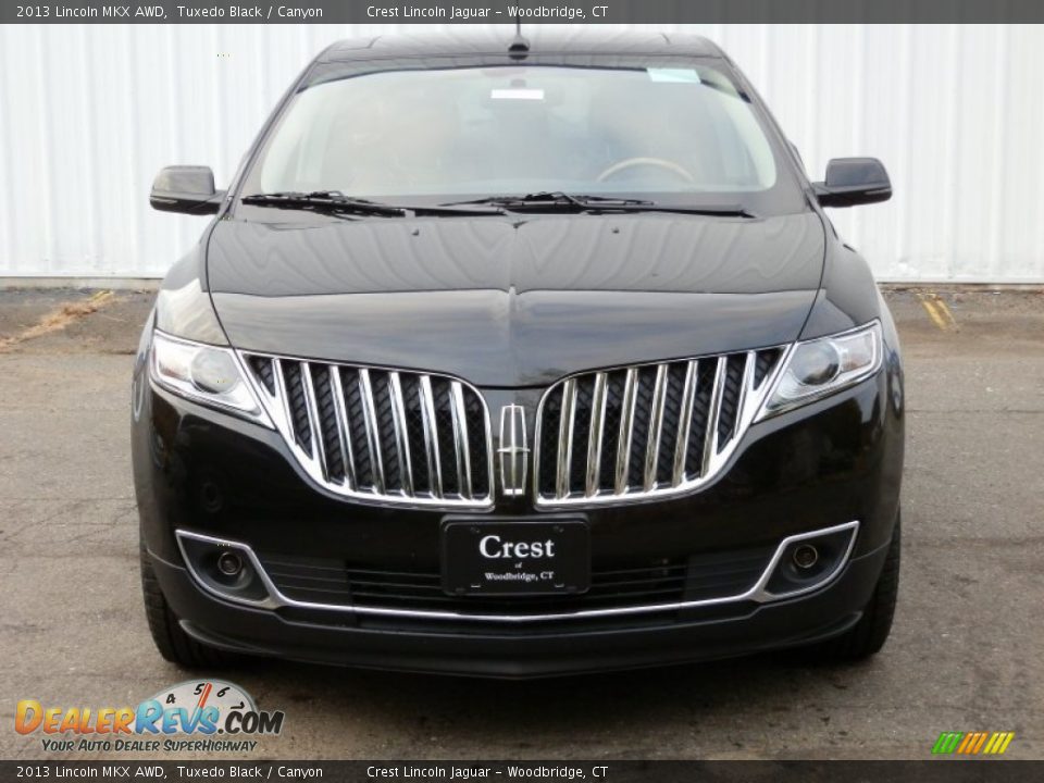 2013 Lincoln MKX AWD Tuxedo Black / Canyon Photo #2
