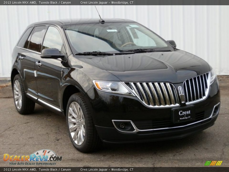 2013 Lincoln MKX AWD Tuxedo Black / Canyon Photo #3
