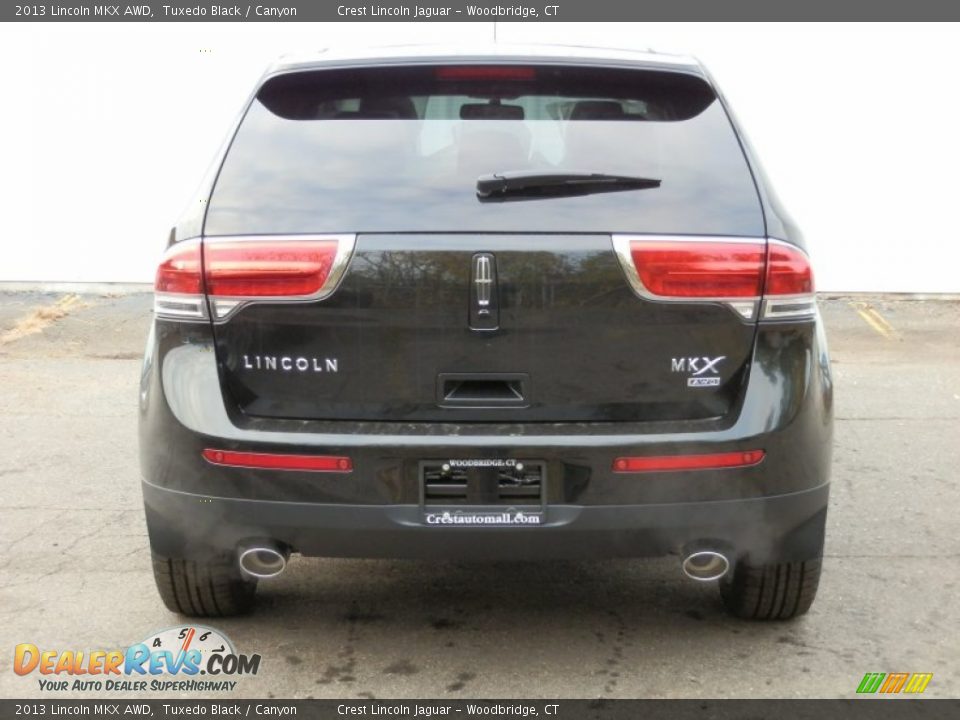 2013 Lincoln MKX AWD Tuxedo Black / Canyon Photo #5