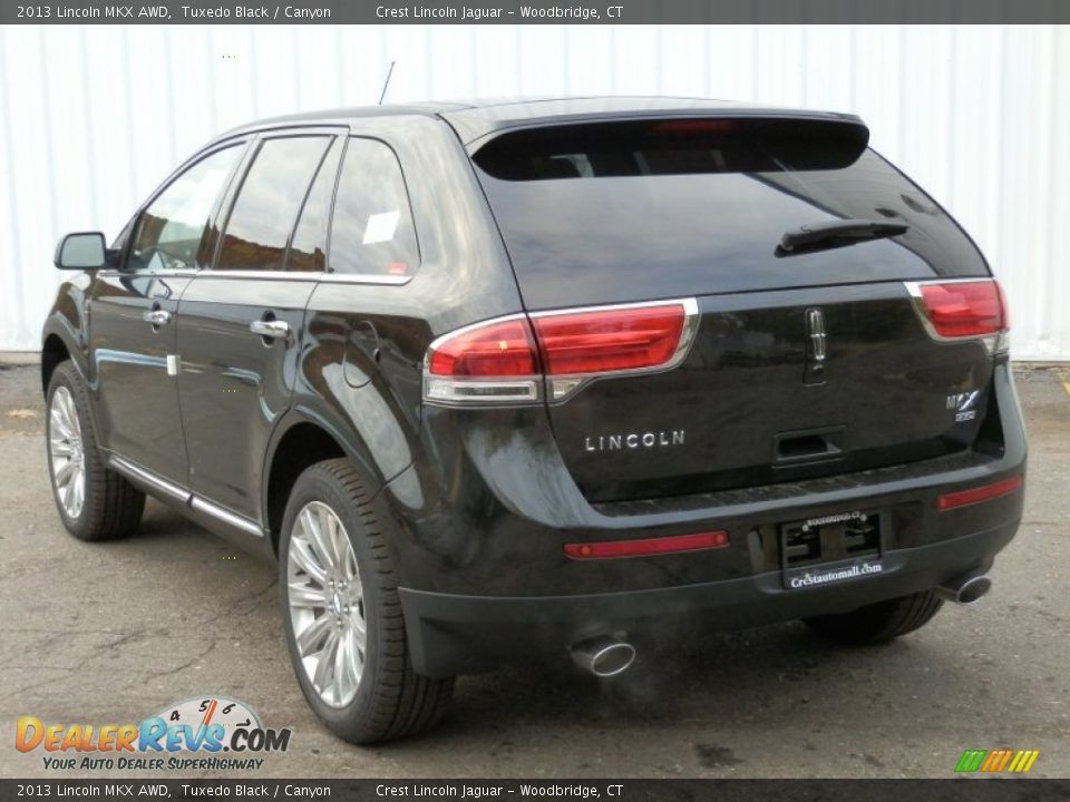 2013 Lincoln MKX AWD Tuxedo Black / Canyon Photo #6
