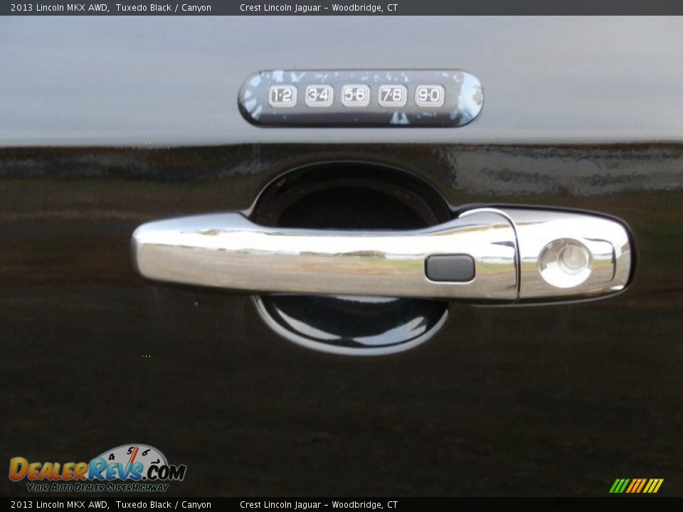 2013 Lincoln MKX AWD Tuxedo Black / Canyon Photo #12