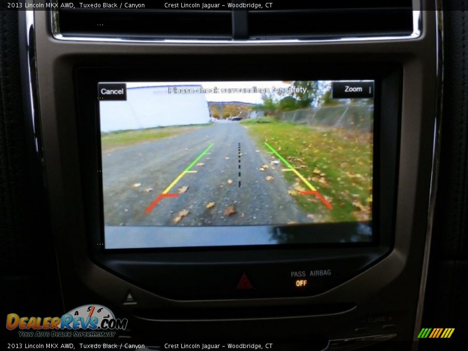 2013 Lincoln MKX AWD Tuxedo Black / Canyon Photo #15