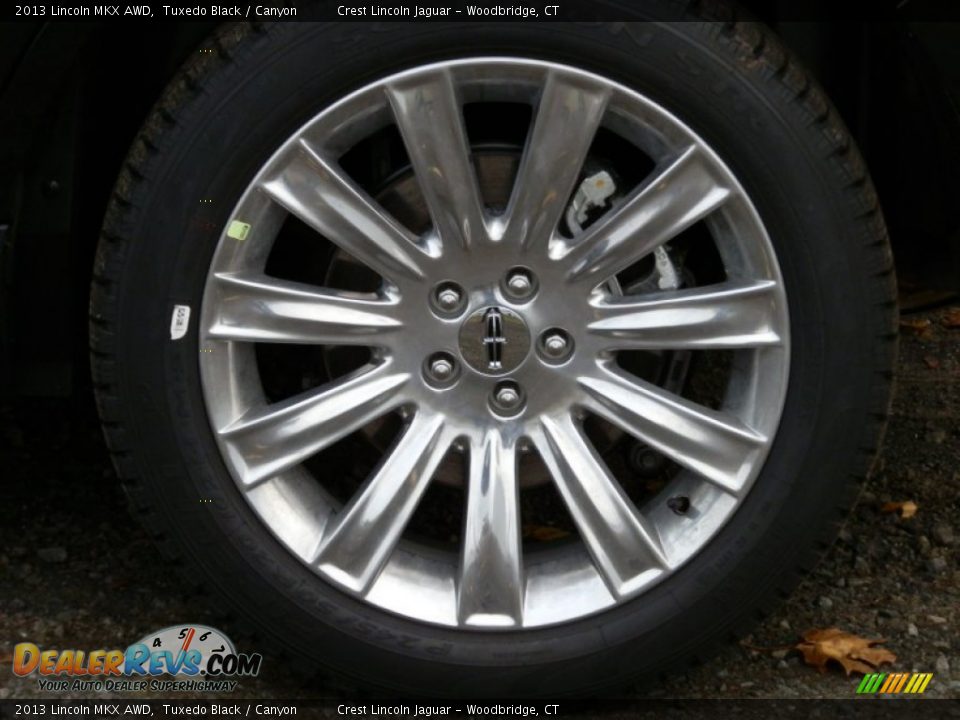 2013 Lincoln MKX AWD Tuxedo Black / Canyon Photo #16
