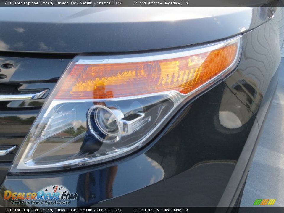2013 Ford Explorer Limited Tuxedo Black Metallic / Charcoal Black Photo #8