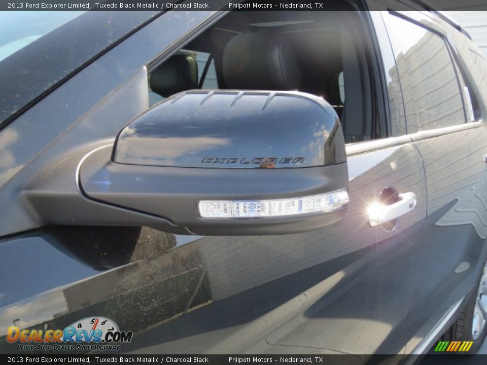 2013 Ford Explorer Limited Tuxedo Black Metallic / Charcoal Black Photo #11