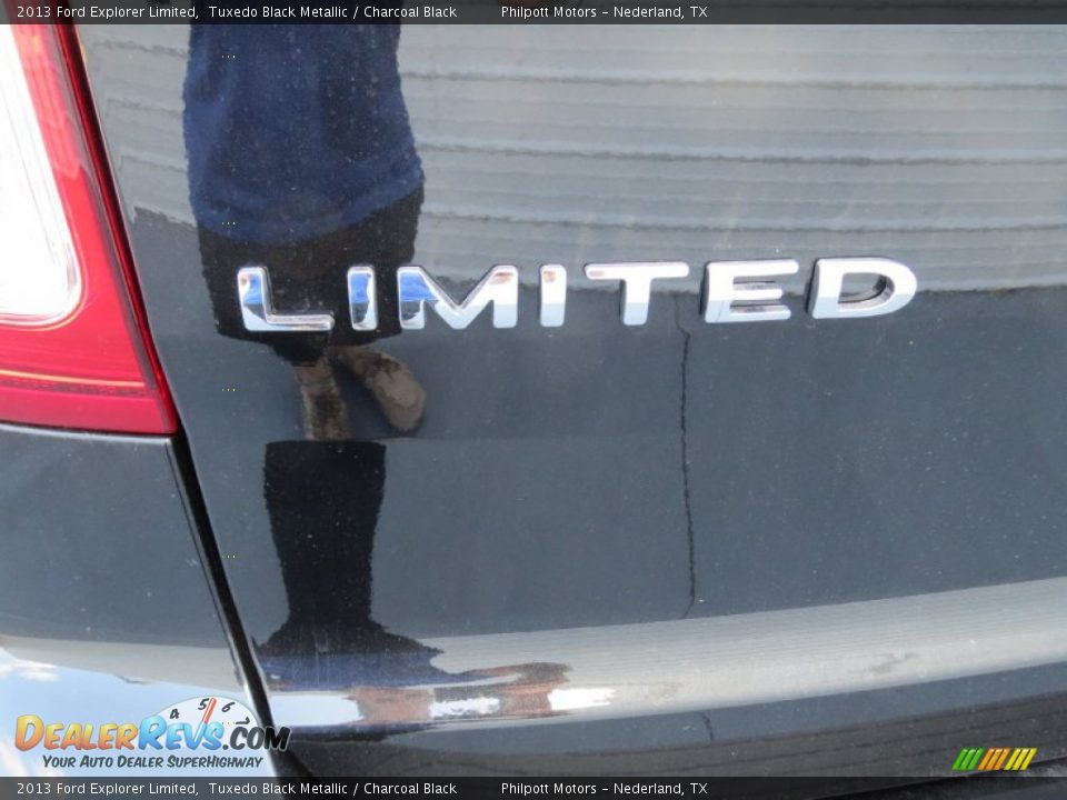 2013 Ford Explorer Limited Tuxedo Black Metallic / Charcoal Black Photo #12