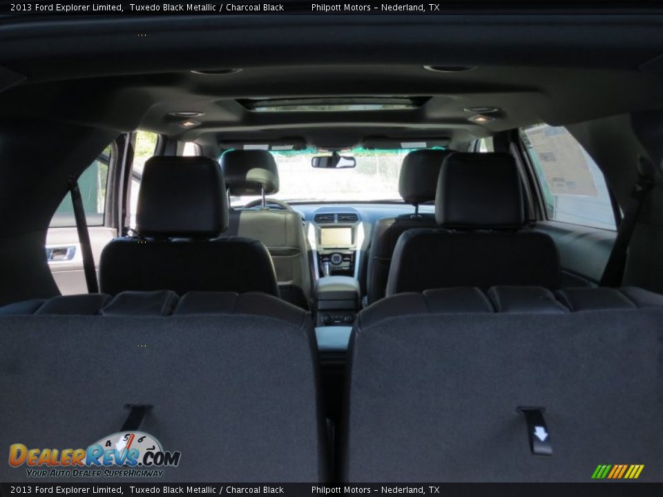 2013 Ford Explorer Limited Tuxedo Black Metallic / Charcoal Black Photo #16