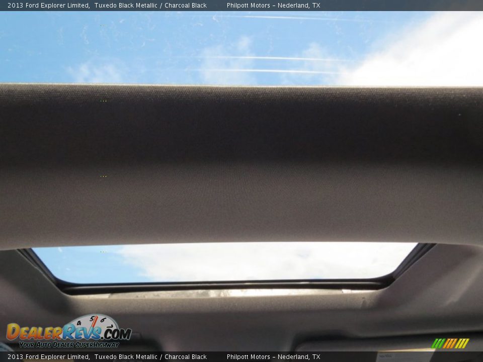 2013 Ford Explorer Limited Tuxedo Black Metallic / Charcoal Black Photo #26