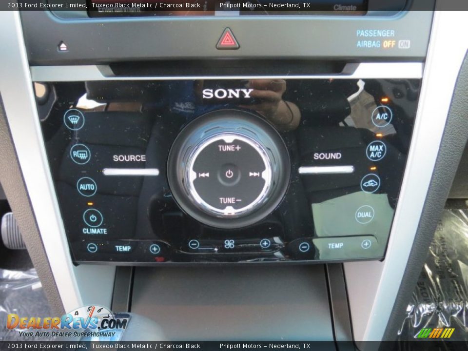 2013 Ford Explorer Limited Tuxedo Black Metallic / Charcoal Black Photo #30