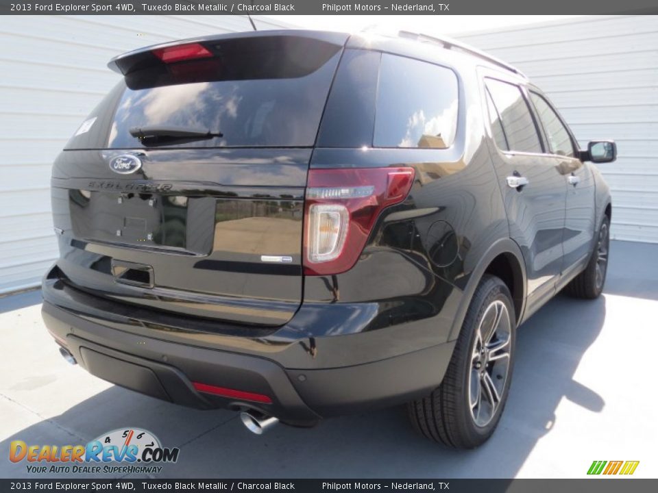 Tuxedo Black Metallic 2013 Ford Explorer Sport 4WD Photo #3