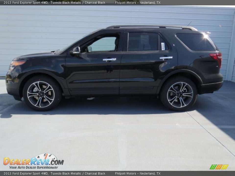 Tuxedo Black Metallic 2013 Ford Explorer Sport 4WD Photo #5