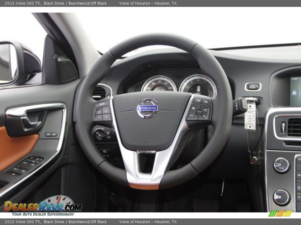 2013 Volvo S60 T5 Steering Wheel Photo #16