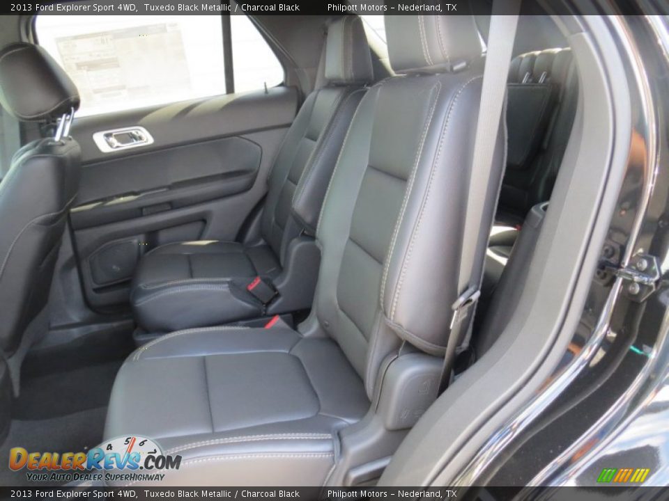 Rear Seat of 2013 Ford Explorer Sport 4WD Photo #19