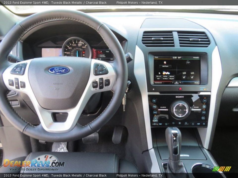 Dashboard of 2013 Ford Explorer Sport 4WD Photo #23