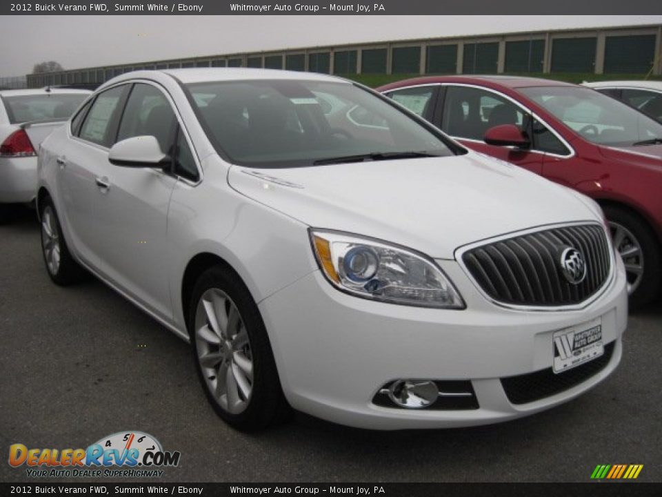 2012 Buick Verano FWD Summit White / Ebony Photo #1