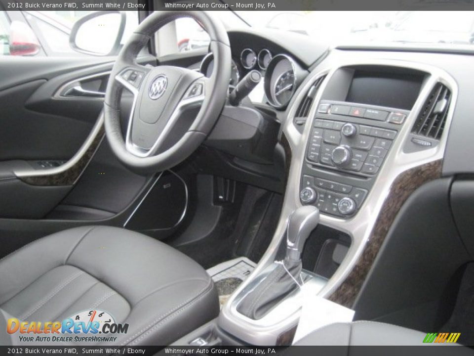 2012 Buick Verano FWD Summit White / Ebony Photo #4