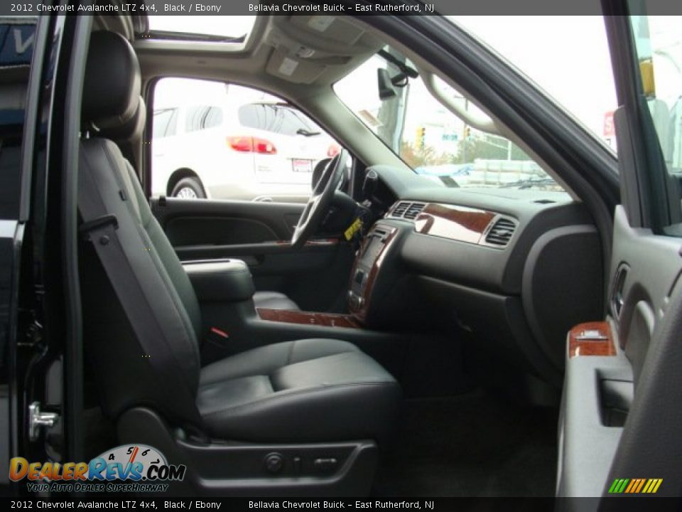 2012 Chevrolet Avalanche LTZ 4x4 Black / Ebony Photo #8