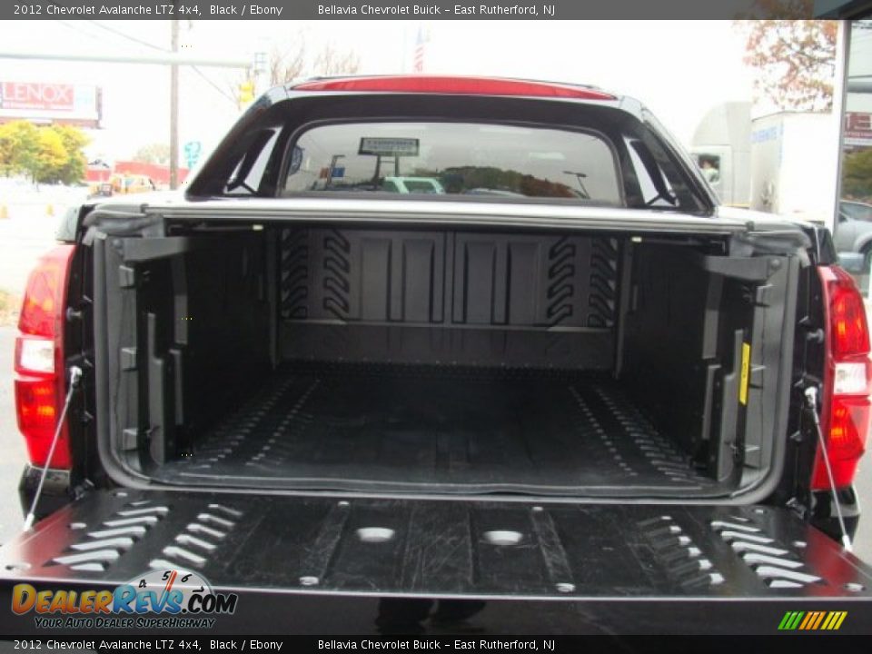 2012 Chevrolet Avalanche LTZ 4x4 Black / Ebony Photo #13
