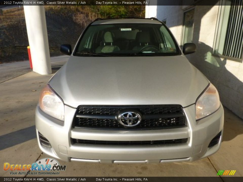 2012 Toyota RAV4 I4 4WD Classic Silver Metallic / Ash Photo #6