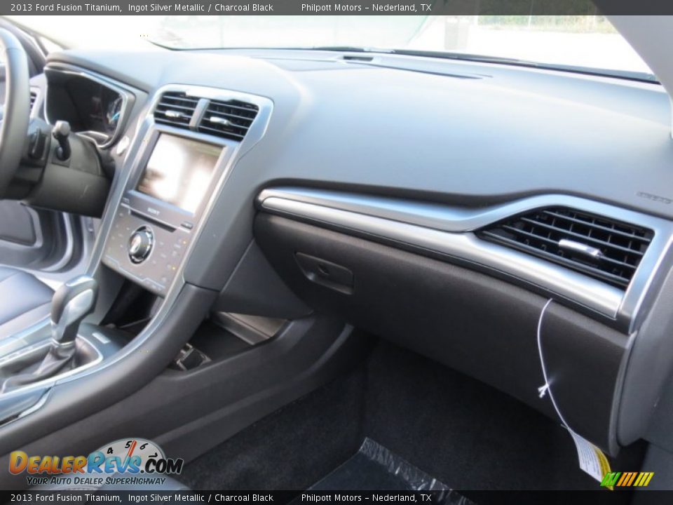 Dashboard of 2013 Ford Fusion Titanium Photo #17