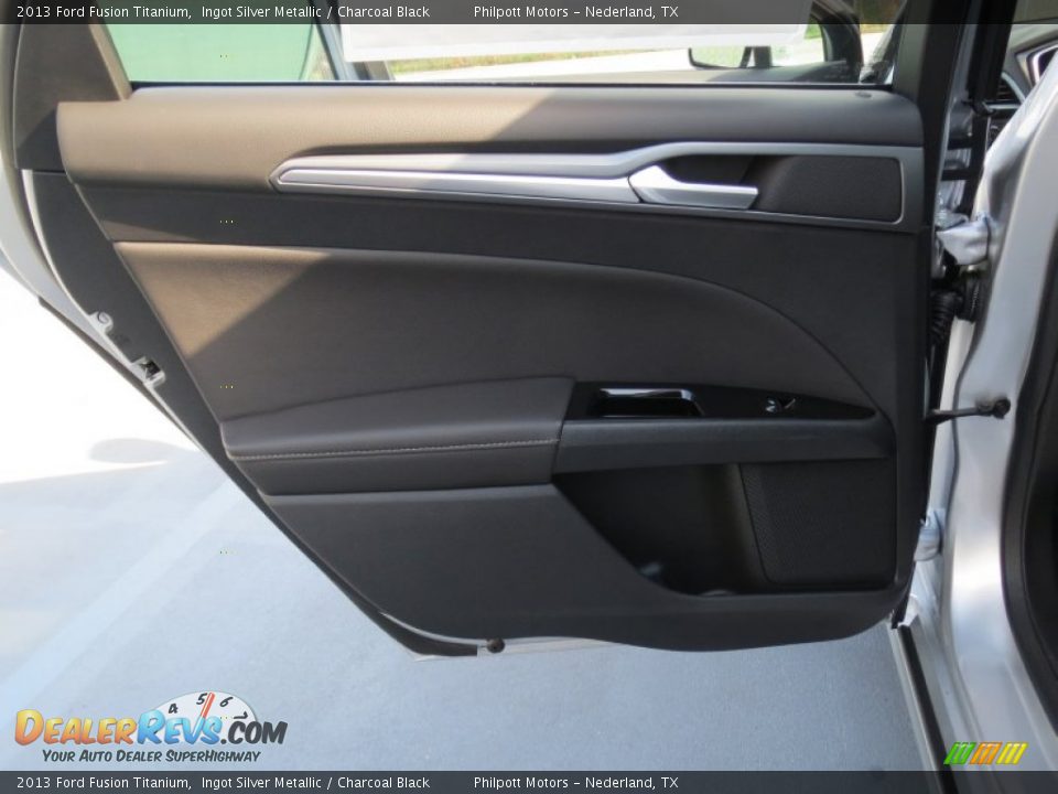 Door Panel of 2013 Ford Fusion Titanium Photo #18