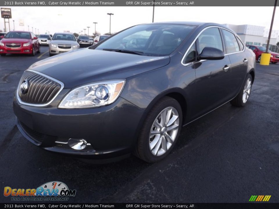 2013 Buick Verano FWD Cyber Gray Metallic / Medium Titanium Photo #1