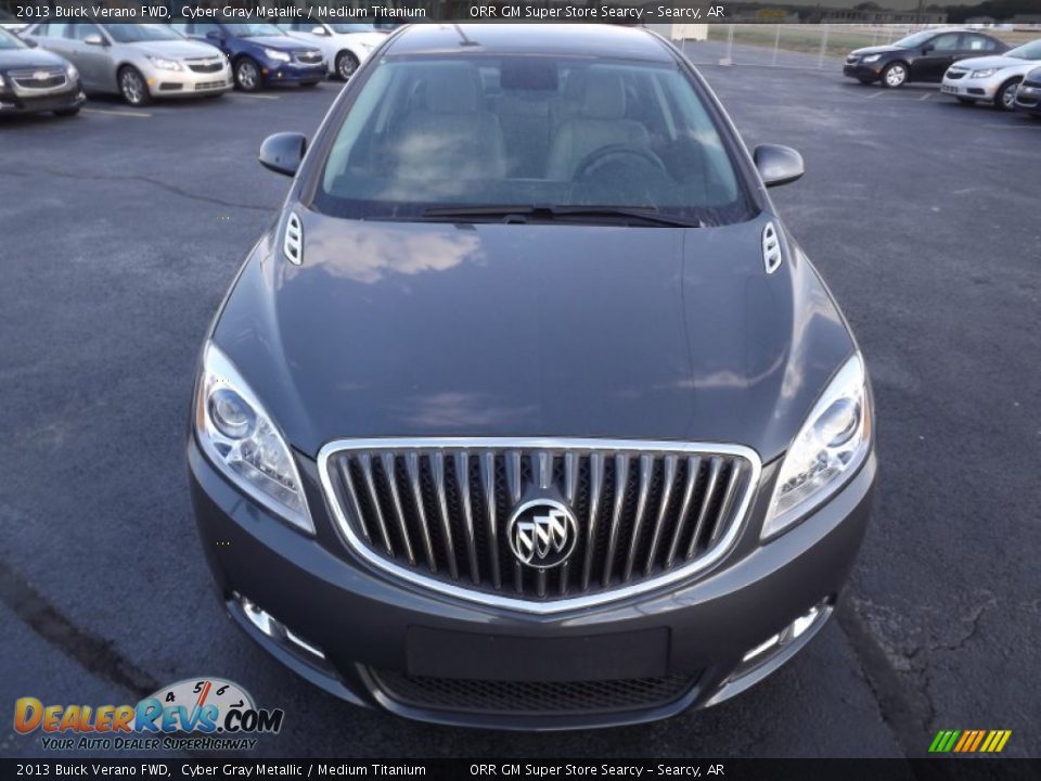 2013 Buick Verano FWD Cyber Gray Metallic / Medium Titanium Photo #2