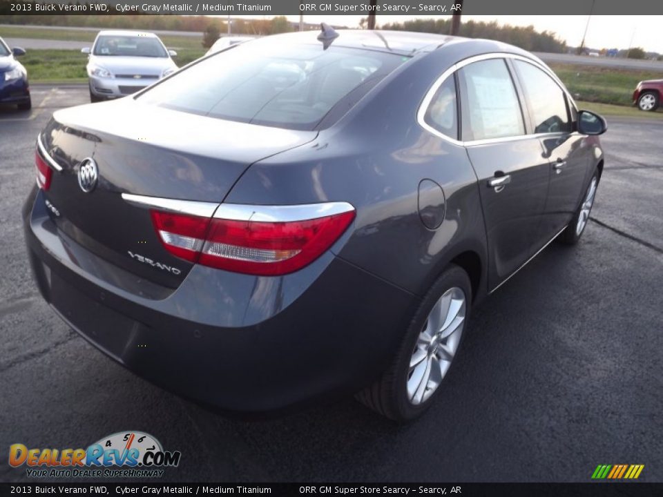 2013 Buick Verano FWD Cyber Gray Metallic / Medium Titanium Photo #5