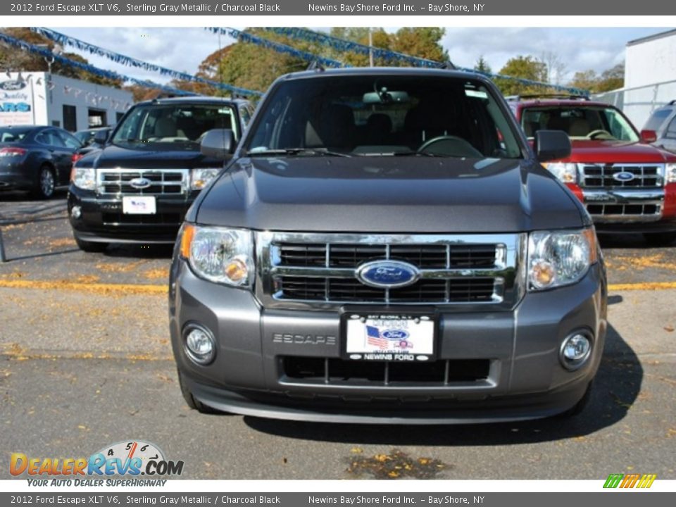 2012 Ford Escape XLT V6 Sterling Gray Metallic / Charcoal Black Photo #2
