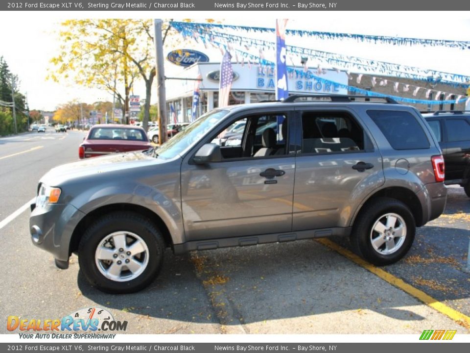 2012 Ford Escape XLT V6 Sterling Gray Metallic / Charcoal Black Photo #3