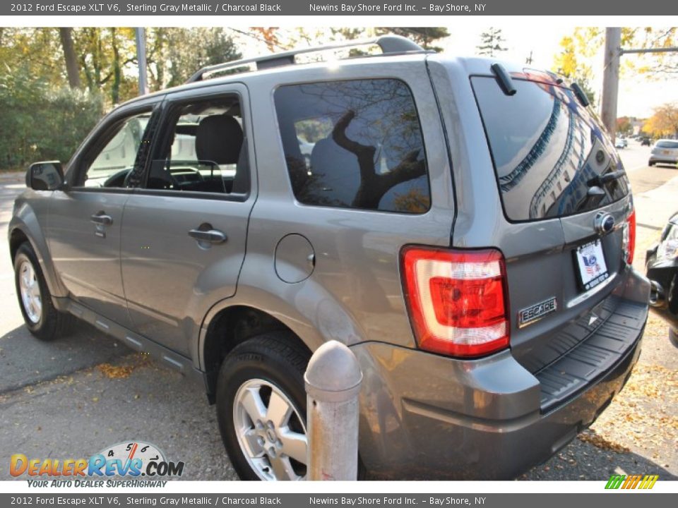 2012 Ford Escape XLT V6 Sterling Gray Metallic / Charcoal Black Photo #4