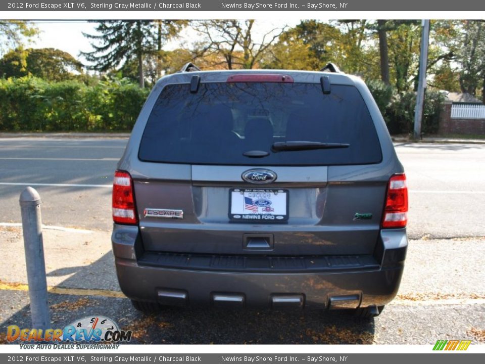 2012 Ford Escape XLT V6 Sterling Gray Metallic / Charcoal Black Photo #5