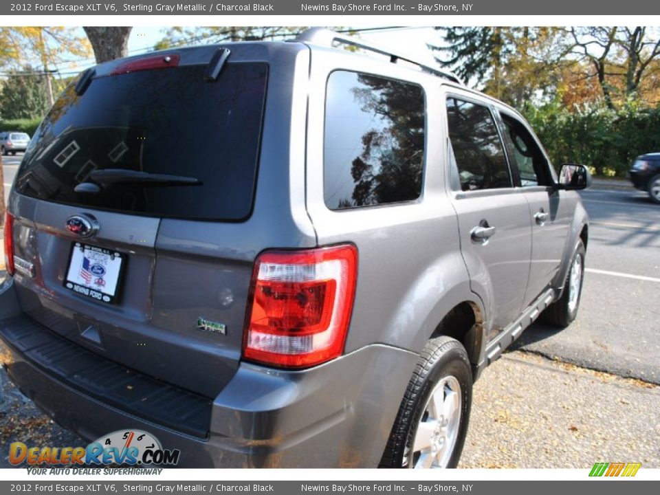 2012 Ford Escape XLT V6 Sterling Gray Metallic / Charcoal Black Photo #6