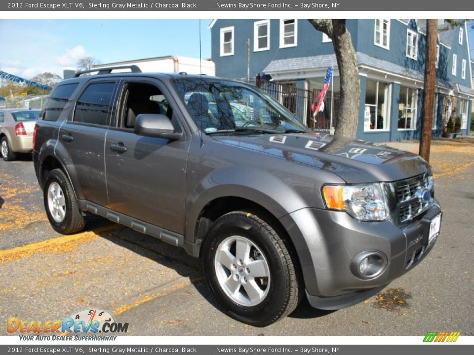 2012 Ford Escape XLT V6 Sterling Gray Metallic / Charcoal Black Photo #7