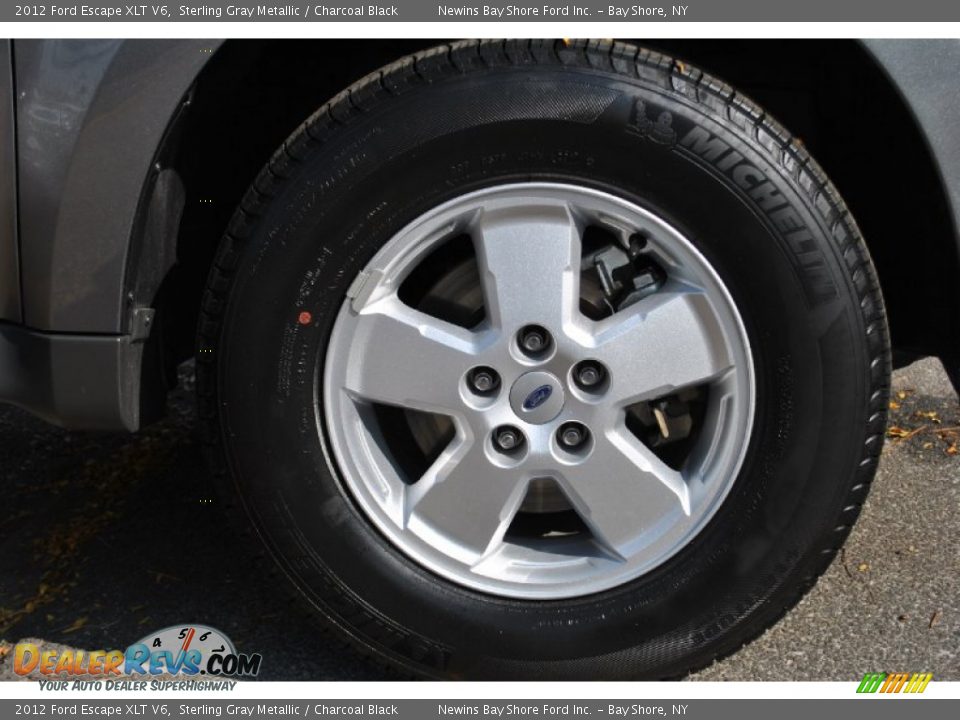 2012 Ford Escape XLT V6 Sterling Gray Metallic / Charcoal Black Photo #8