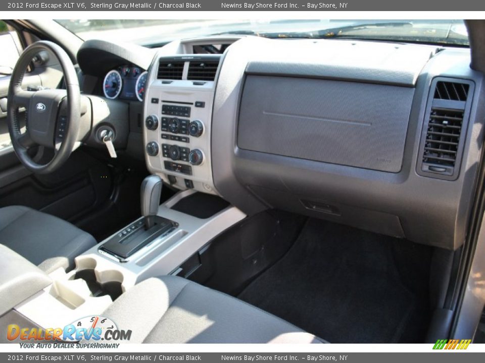 2012 Ford Escape XLT V6 Sterling Gray Metallic / Charcoal Black Photo #10