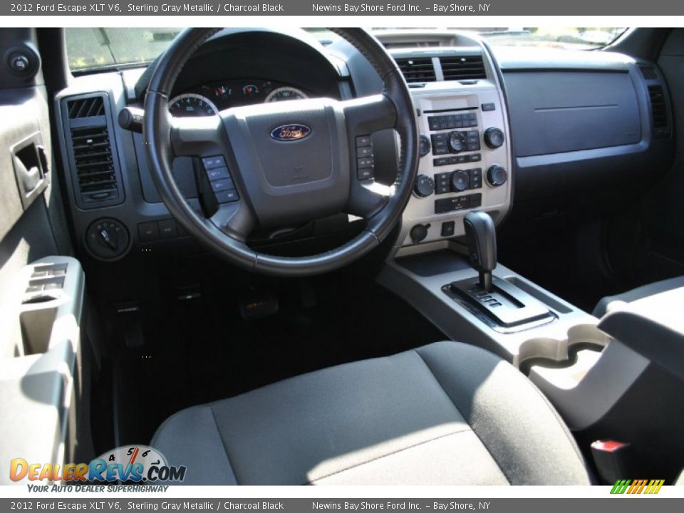 2012 Ford Escape XLT V6 Sterling Gray Metallic / Charcoal Black Photo #16
