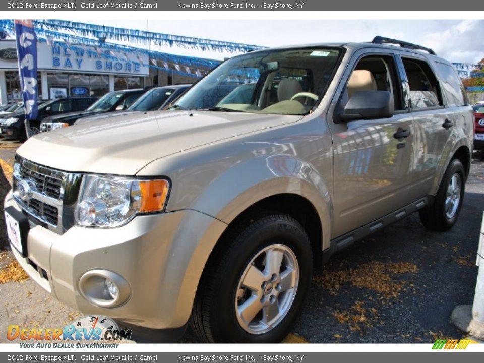 2012 Ford Escape XLT Gold Leaf Metallic / Camel Photo #1