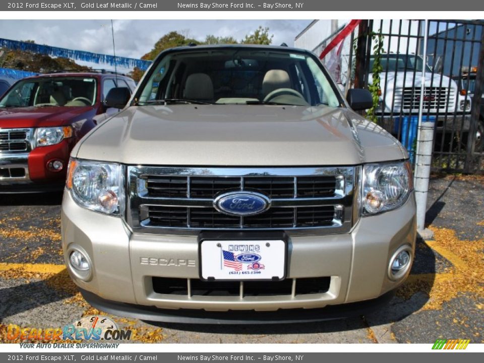 2012 Ford Escape XLT Gold Leaf Metallic / Camel Photo #2
