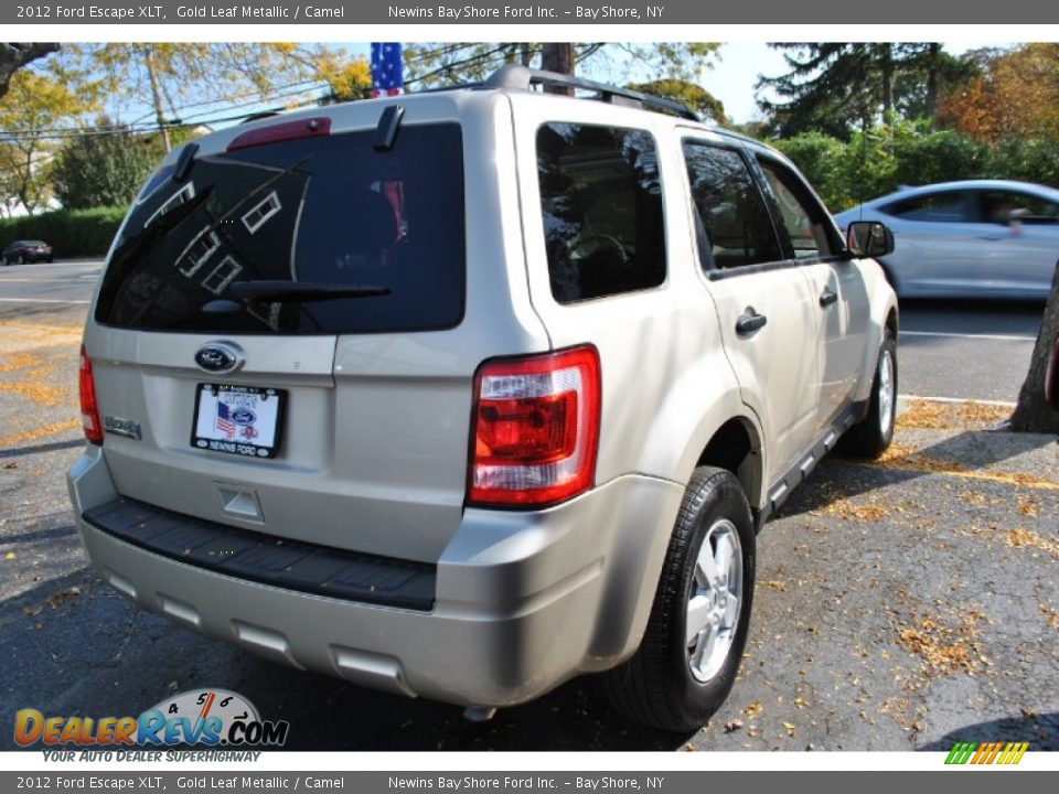 2012 Ford Escape XLT Gold Leaf Metallic / Camel Photo #5