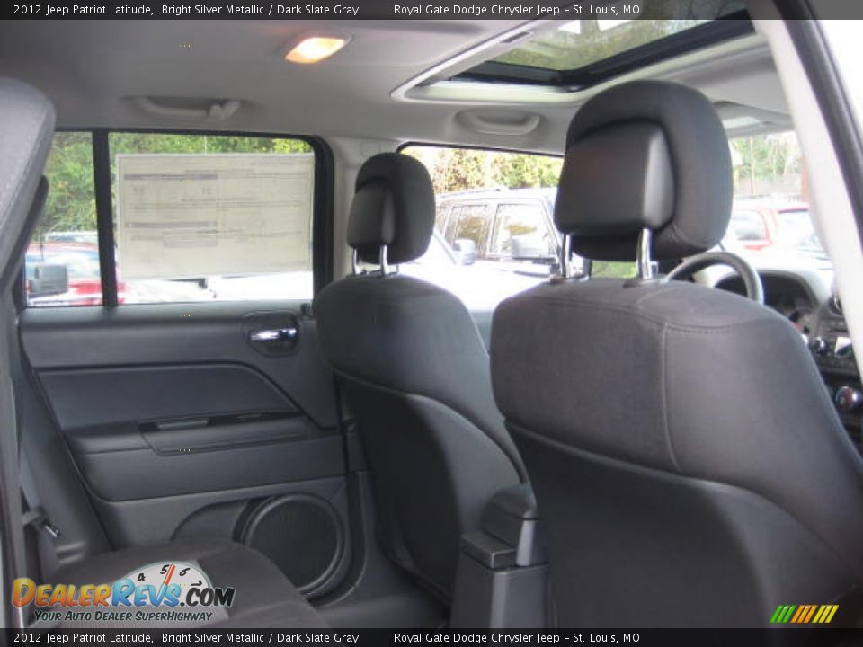 2012 Jeep Patriot Latitude Bright Silver Metallic / Dark Slate Gray Photo #4