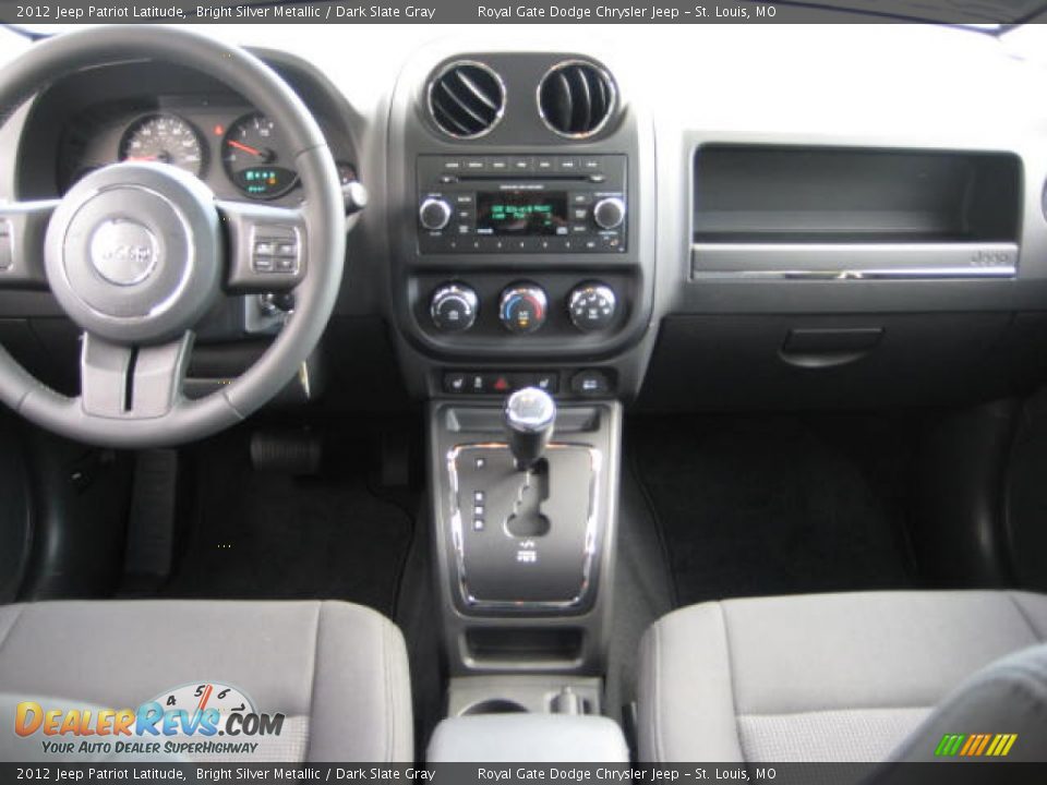 2012 Jeep Patriot Latitude Bright Silver Metallic / Dark Slate Gray Photo #5