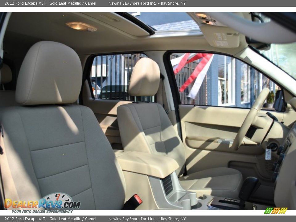 2012 Ford Escape XLT Gold Leaf Metallic / Camel Photo #8