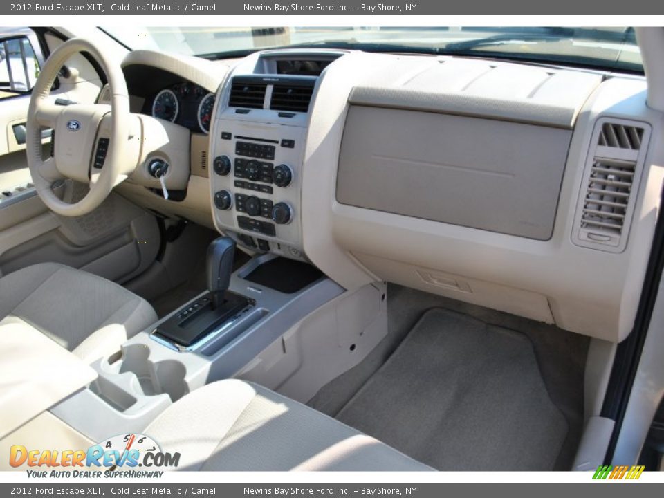 2012 Ford Escape XLT Gold Leaf Metallic / Camel Photo #9