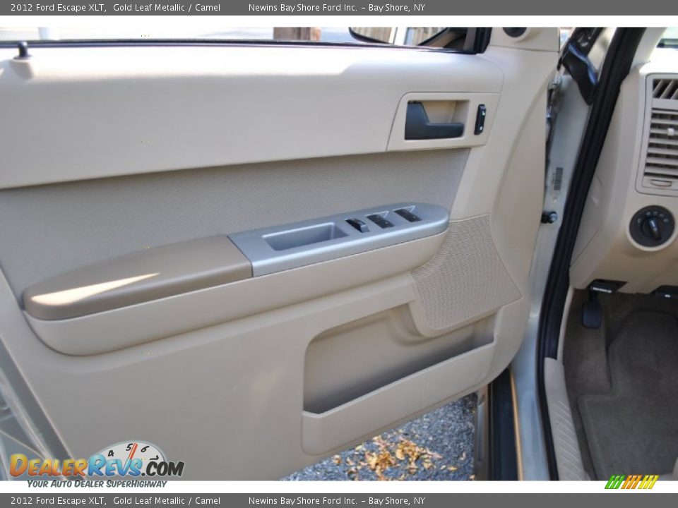 2012 Ford Escape XLT Gold Leaf Metallic / Camel Photo #10