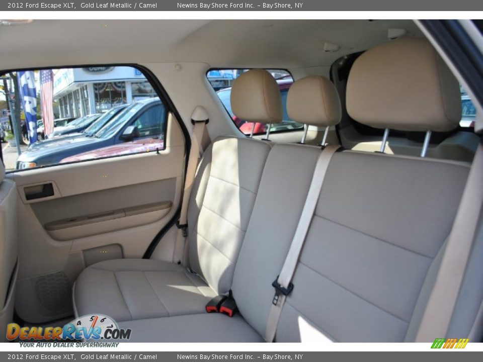 2012 Ford Escape XLT Gold Leaf Metallic / Camel Photo #14