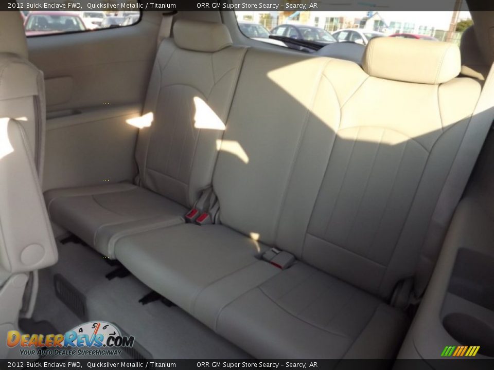 2012 Buick Enclave FWD Quicksilver Metallic / Titanium Photo #15