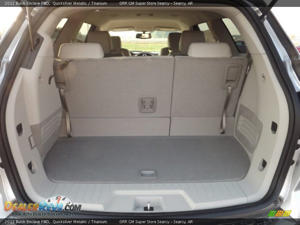 2012 Buick Enclave FWD Quicksilver Metallic / Titanium Photo #17