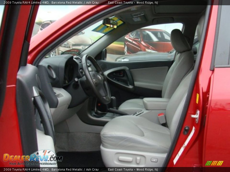 2009 Toyota RAV4 Limited 4WD Barcelona Red Metallic / Ash Gray Photo #7